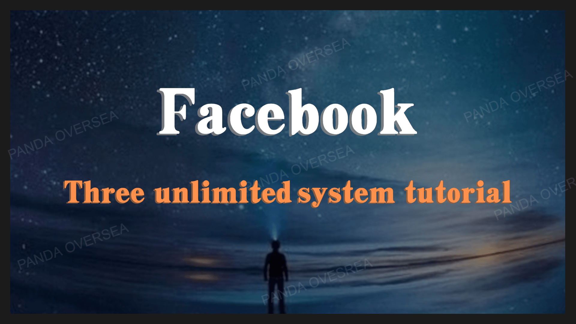 Facebook three unlimited system tutorial