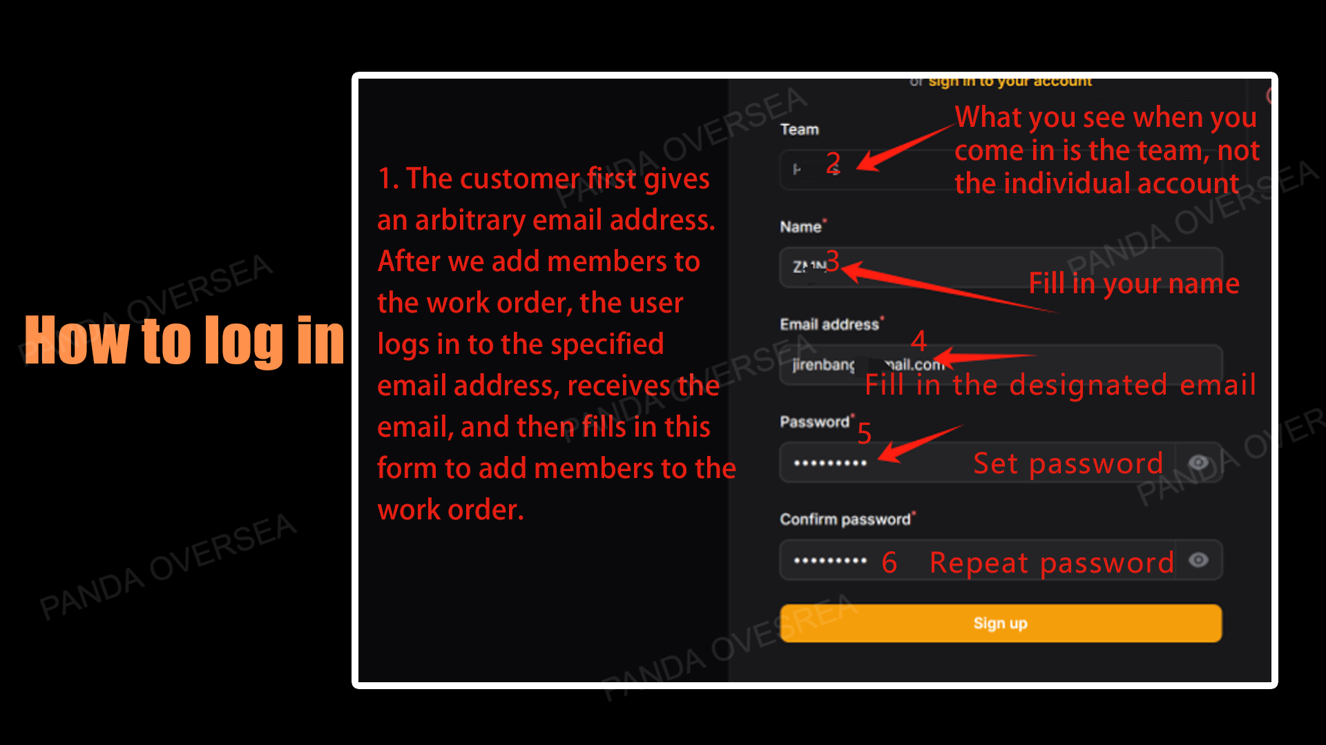 Facebook three unlimited system tutorial, How to log in